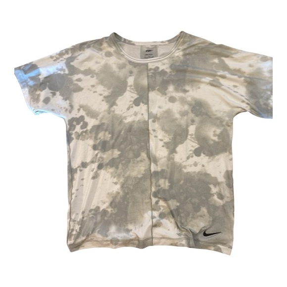 Nike Other - NIKE men’s Gray Tie-Dye yoga T-Shirt